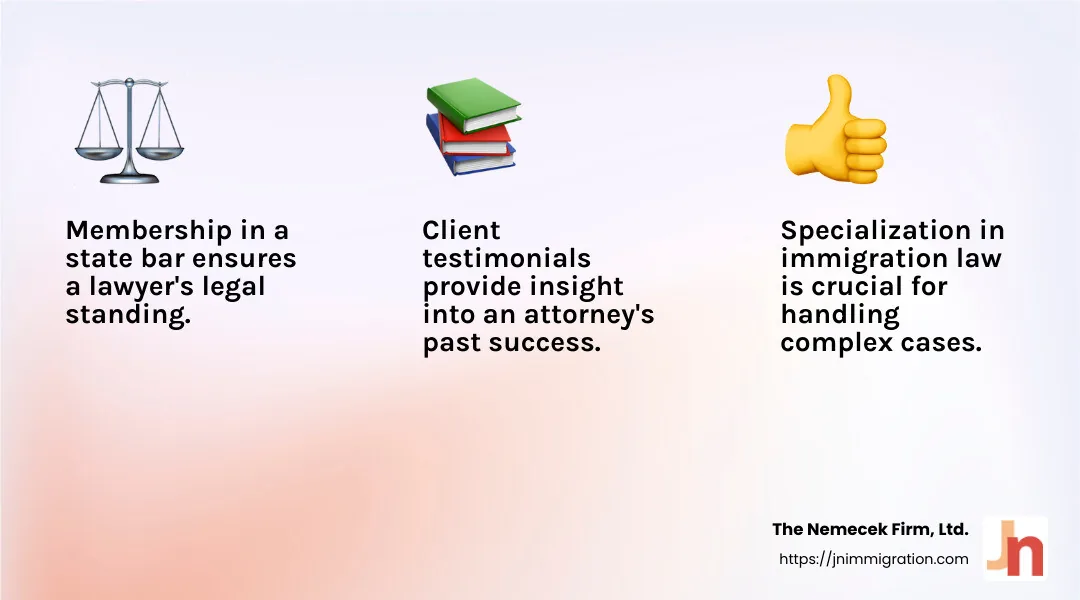 Client Testimonials - affordable immigration attorney infographic 3_facts_emoji_light-gradient