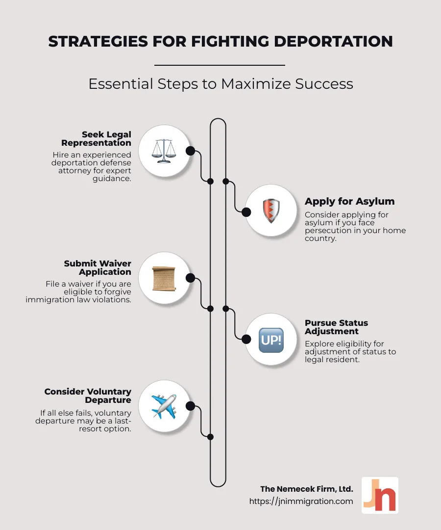 Infographic of deportation outcomes and statistics - deportation defense attorney infographic infographic-line-5-steps-neat_beige Infographic of deportation outcomes and statistics - deportation defense attorney infographic infographic-line-5-steps-neat_beige