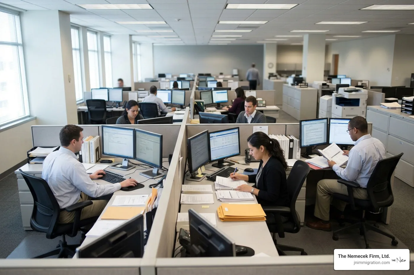 USCIS office processing green card applications USCIS office processing green card applications